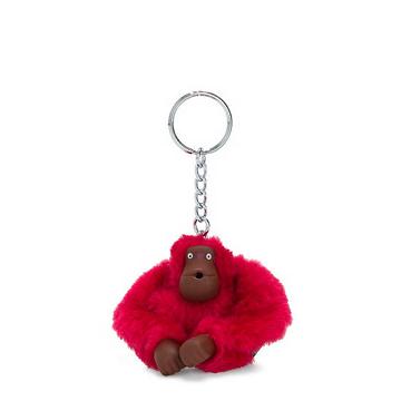 Kipling Sven Small Monkey Keychain Accessoires Rood | NL 1200ZU